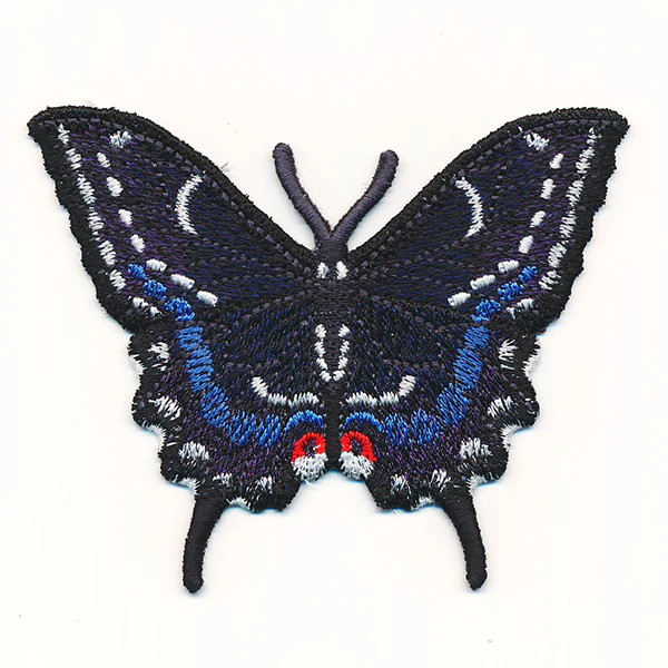 Free-Flying Black Swallowtail Butterfly (In-the-Hoop) - Image 6