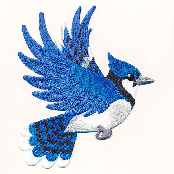 Free-Flying Blue Jay (In-the-Hoop) - Image 8