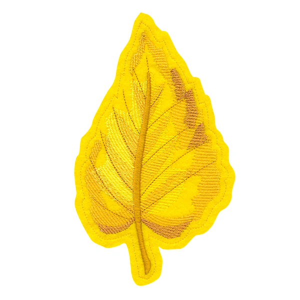 Freestanding Fabric Birch Leaf (In-the-Hoop) - Image 2