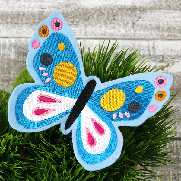 Freestanding Fabric Blissful Butterfly (In-the-Hoop) - Image 7
