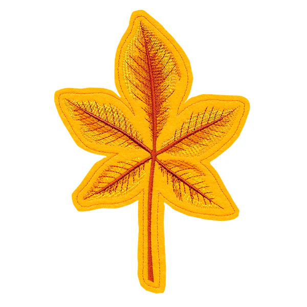 Freestanding Fabric Buckeye Leaf (In-the-Hoop) - Image 2