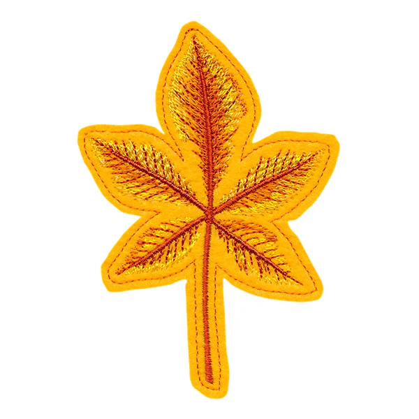 Freestanding Fabric Buckeye Leaf (In-the-Hoop) - Image 6