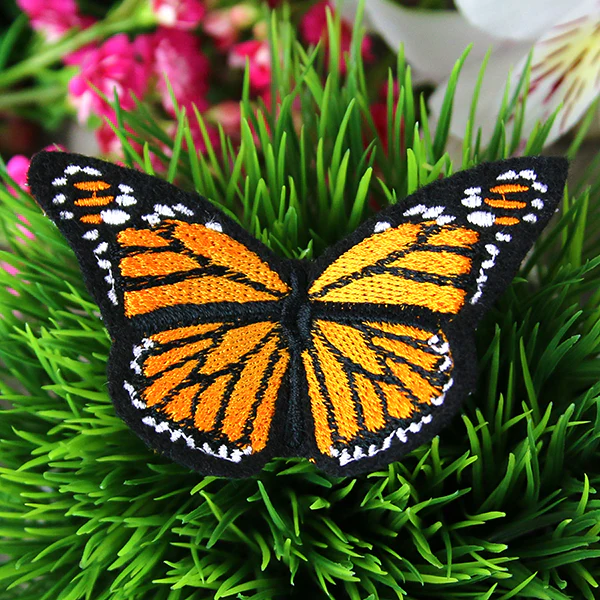 Freestanding Fabric Monarch Butterfly (In-the-Hoop) - Image 5