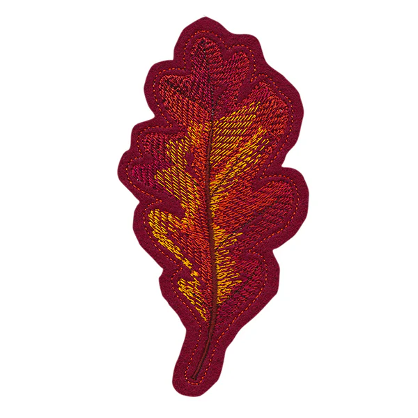 Freestanding Fabric Oak Leaf (In-the-Hoop) - Image 4