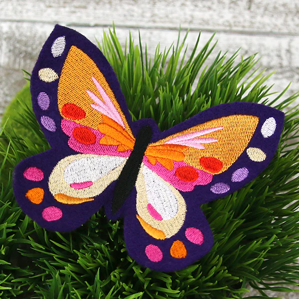 Freestanding Fabric Spectacular Butterfly (In-the-Hoop) - Image 3
