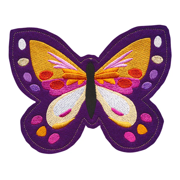 Freestanding Fabric Spectacular Butterfly (In-the-Hoop) - Image 8