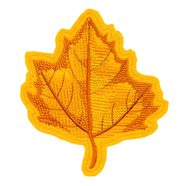 Freestanding Fabric Sycamore Leaf (In-the-Hoop) - Image 4