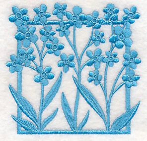 Fresh Floral Silhouettes - Forget-Me-Nots - Image 5