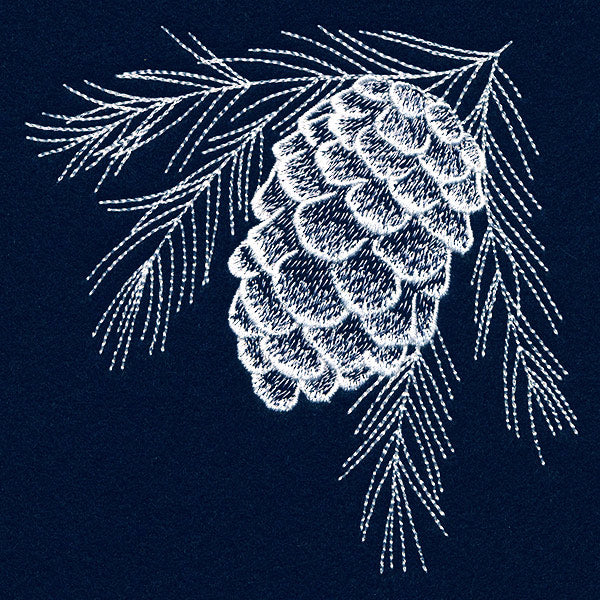 Frosted Pinecone Corner - Image 3