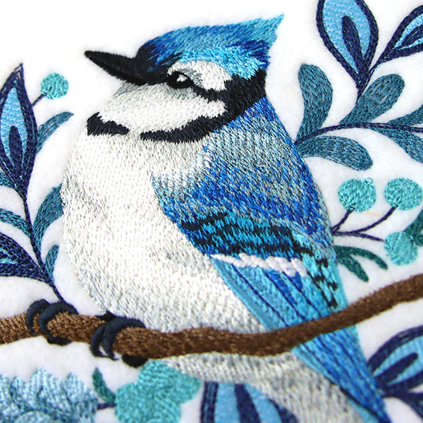 Frosted Winter Blue Jay - Image 14