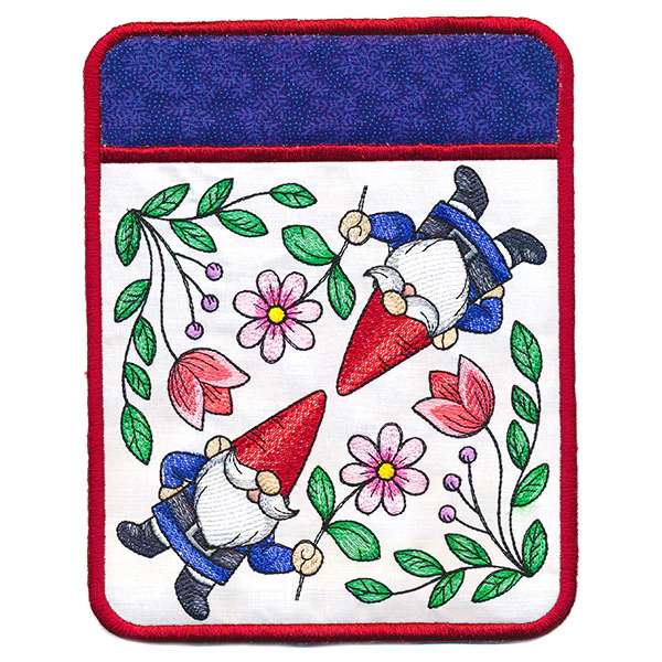 Garden Gnome Pot Holder (In-the-Hoop) - Image 7