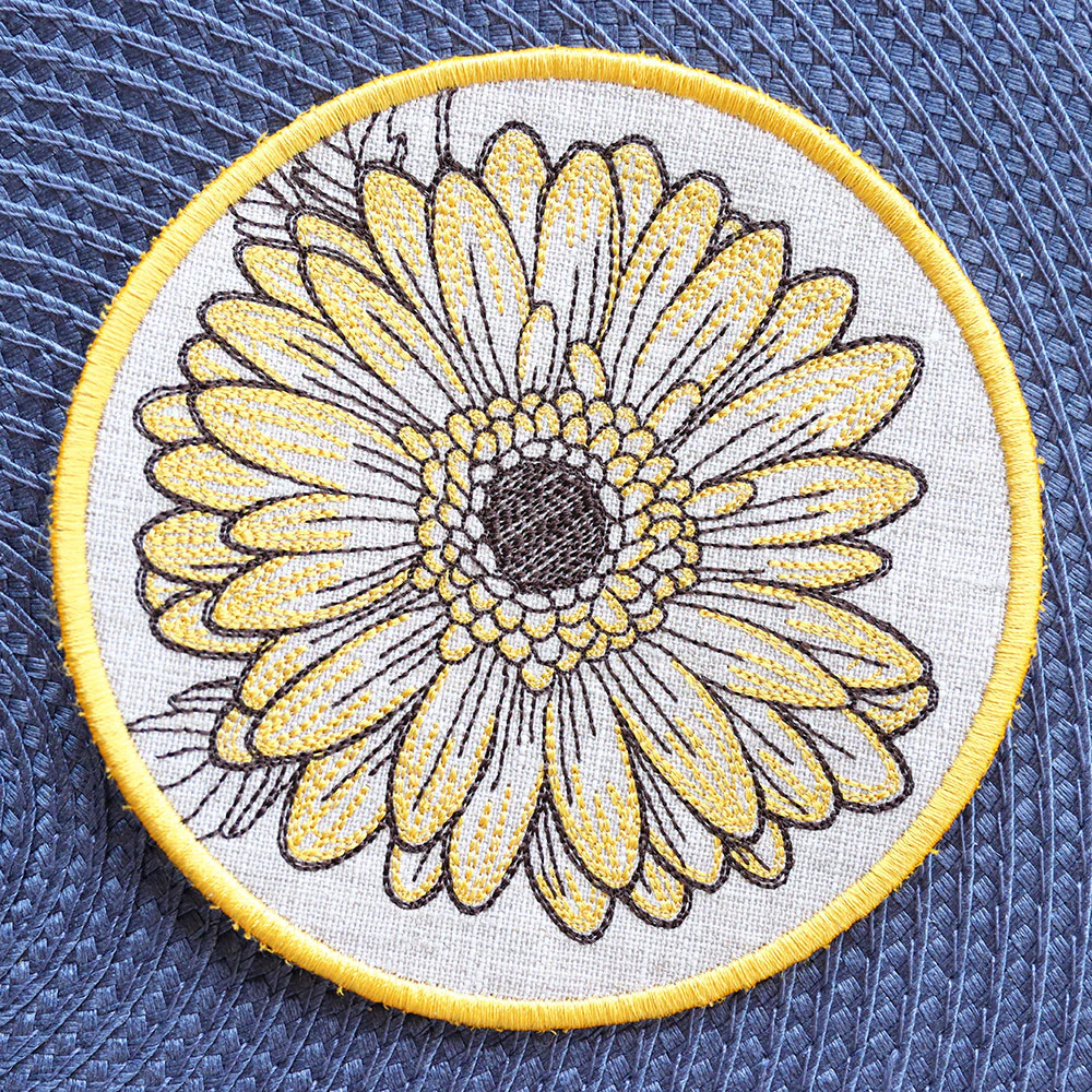 Garden of Inspiration Bloom Coaster (In-the-Hoop) - Image 2