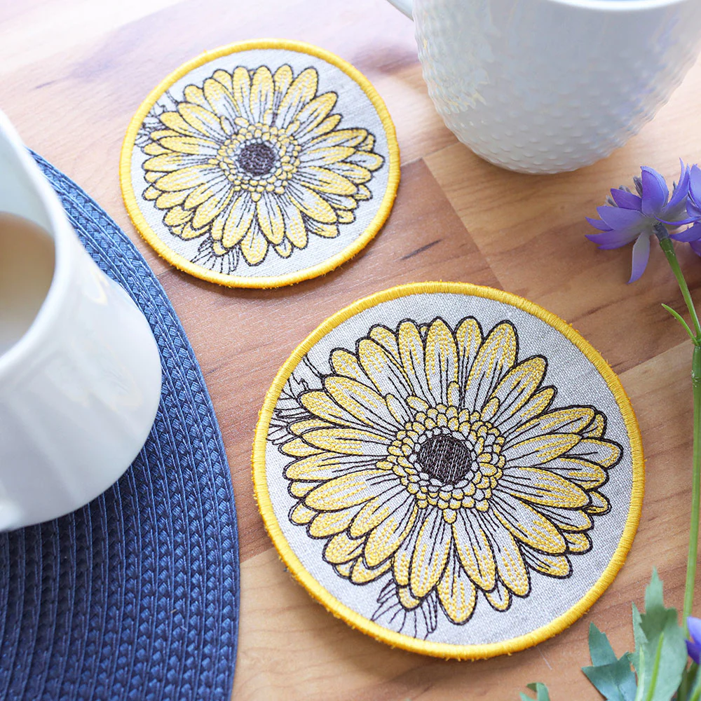 Garden of Inspiration Bloom Coaster (In-the-Hoop) - Image 4