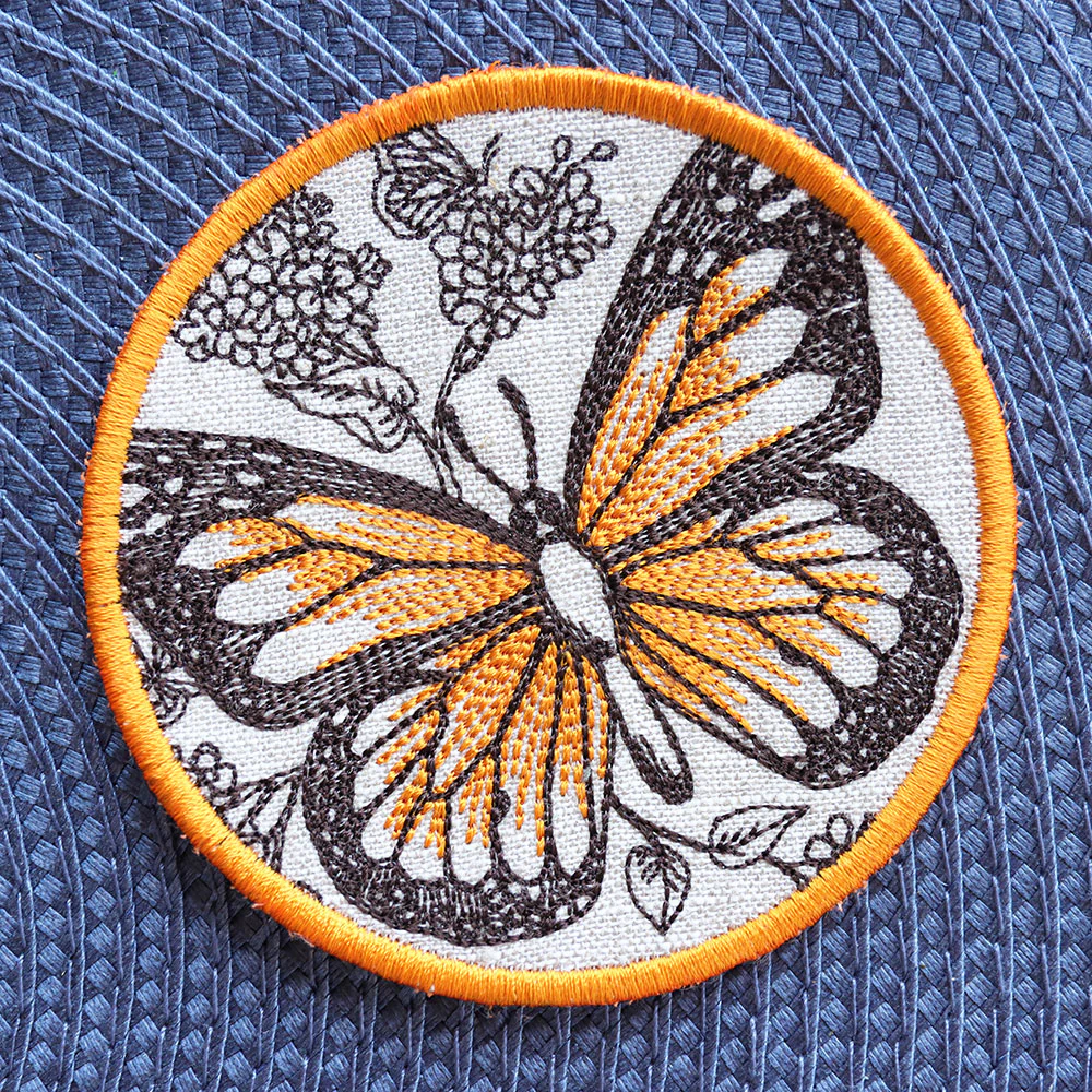 Garden of Inspiration Butterfly Coaster (In-the-Hoop) - Image 3