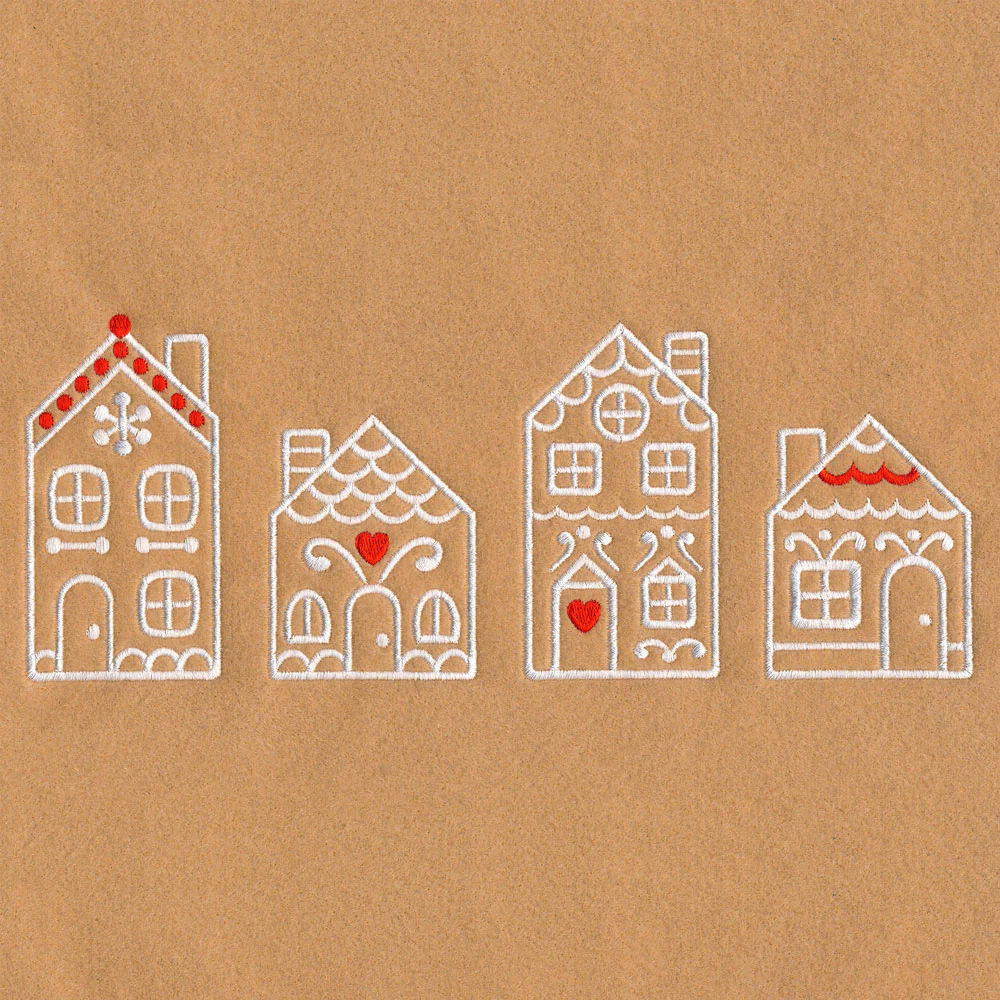 Gingerbread Village Border - Image 3