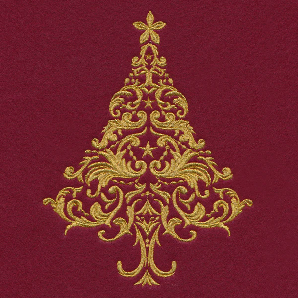 Glittering Gold Christmas Tree - Image 2