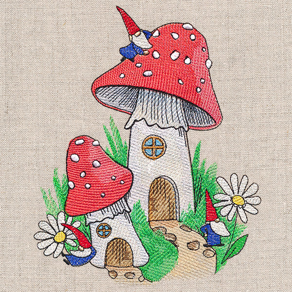 Gnome Sweet Gnome Toadstool House - Image 3