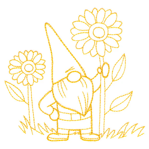 Gnome Through the Seasons - August - Image 5