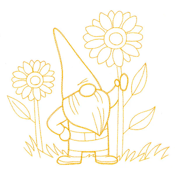 Gnome Through the Seasons - August - Image 6