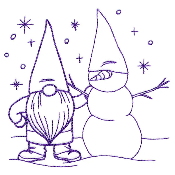 Gnome Through the Seasons - January - Image 7