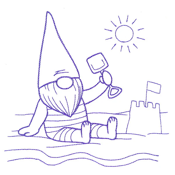 Gnome Through the Seasons - July - Image 6