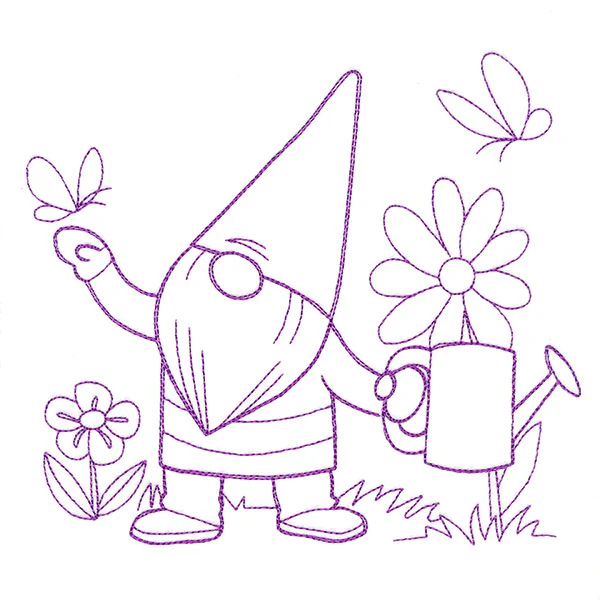 Gnome Through the Seasons - June - Image 6