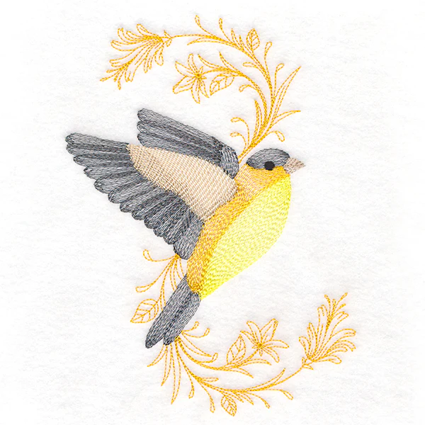 Goldfinch in Flight - Image 2