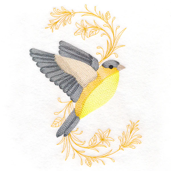 Goldfinch in Flight - Image 5