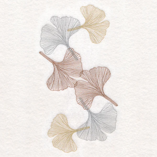 Graceful Gingko Cascade