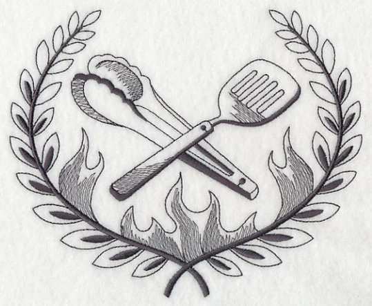 Grill Tools and Flaming Laurel - Image 3