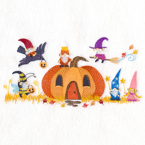 Halloween Gnome Border - Image 5