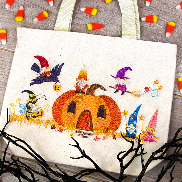 Halloween Gnome Border - Image 8