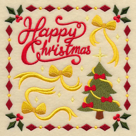 Happy Christmas Ribbons - Image 3
