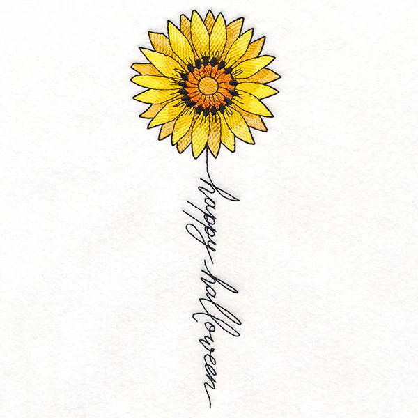 Happy Halloween Bloom Sunflower - Image 2