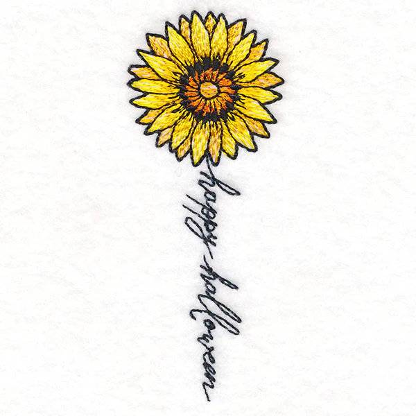 Happy Halloween Bloom Sunflower - Image 5