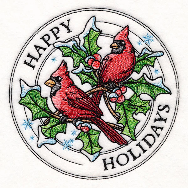 Happy Holidays Stamp - Image 4