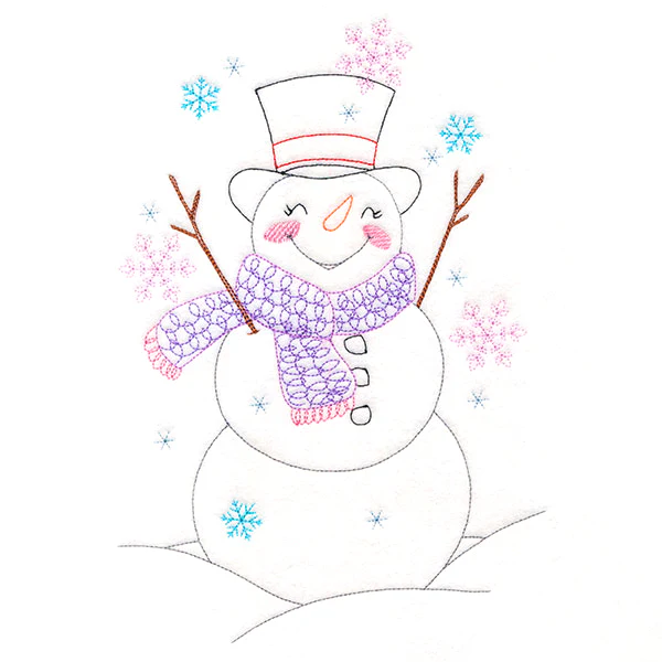 Happy Snowman (Vintage) - Image 5