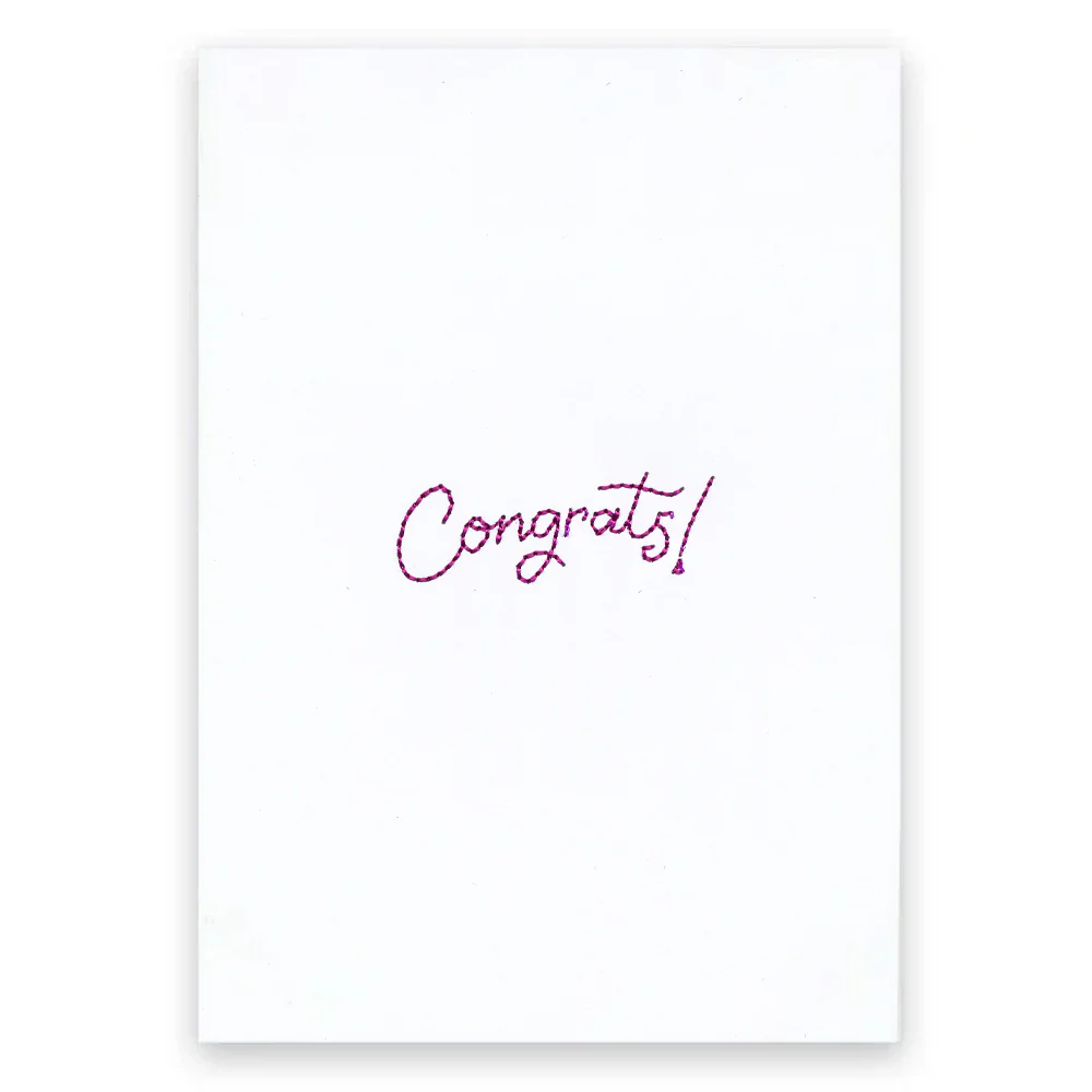 Heartfelt Sayings - Congrats (Cardstock) - Image 3