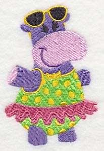 Hippo in Sunglasses - Image 2