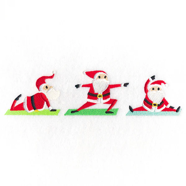 Ho-Ho-Yoga Santa Border - Image 3