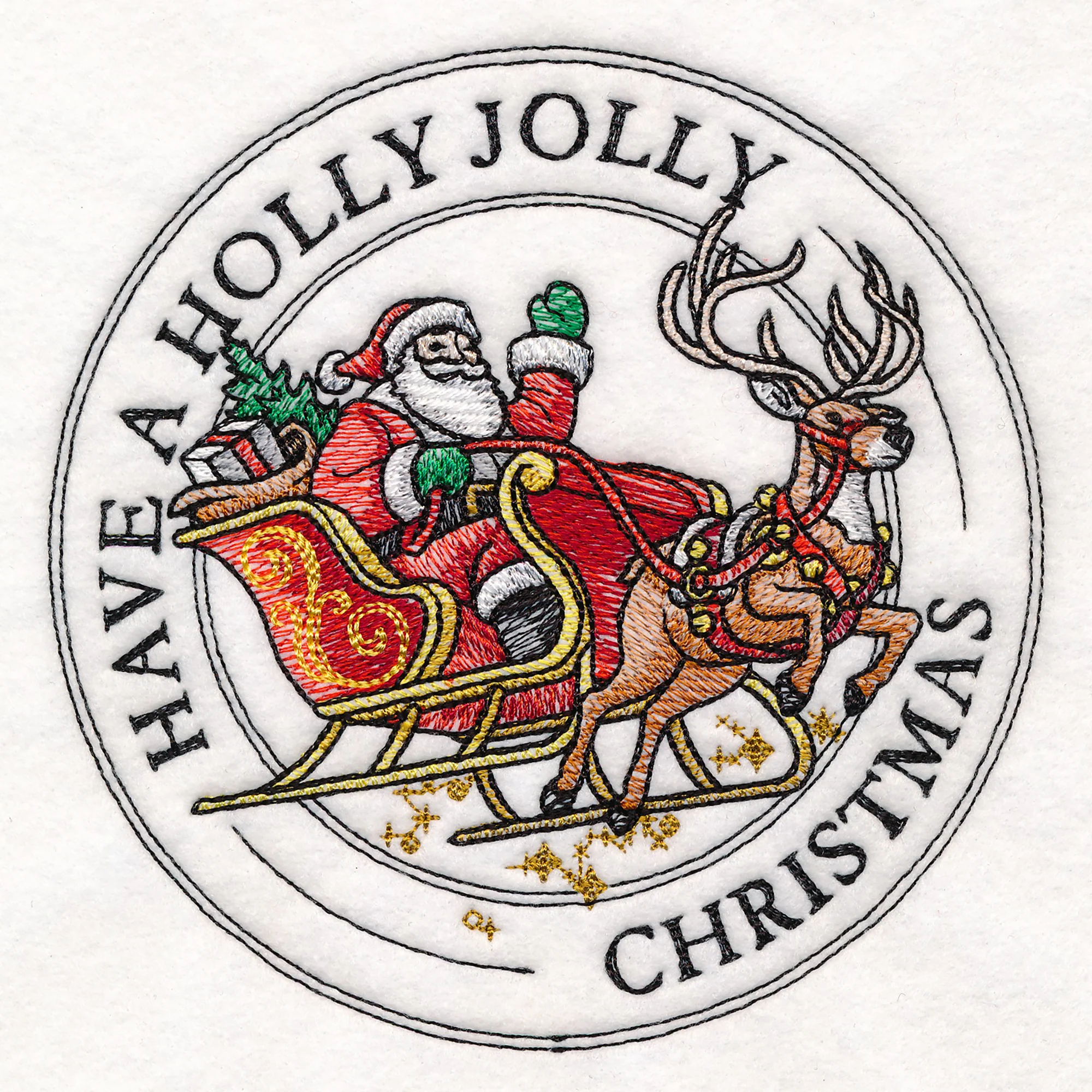 Holly Jolly Christmas Stamp - Image 5