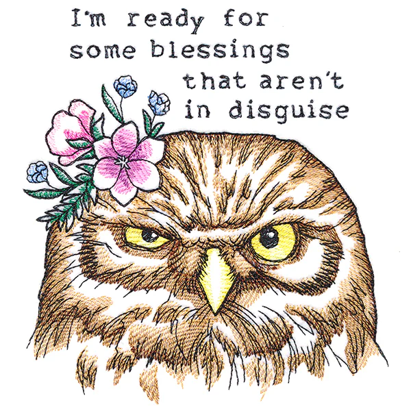 I'm Ready For Blessings Owl - Image 2