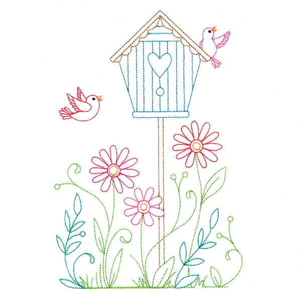 In the Garden Birdhouse - Image 2