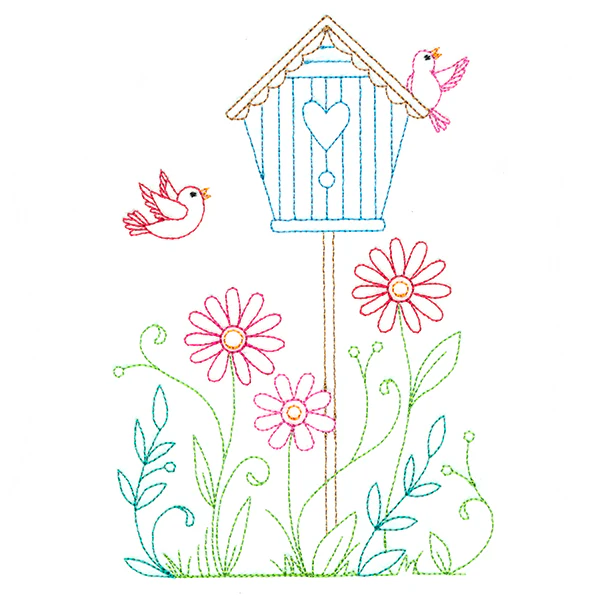 In the Garden Birdhouse - Image 3