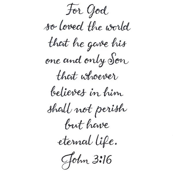 John 3:16 Scripture - Image 2