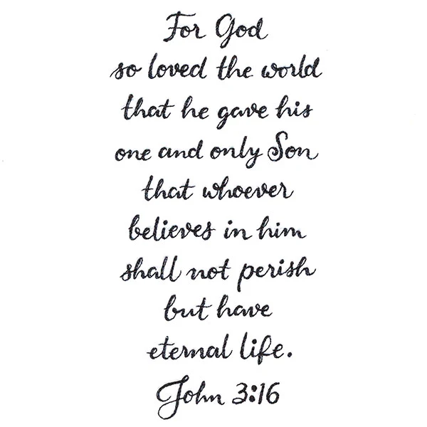John 3:16 Scripture - Image 4