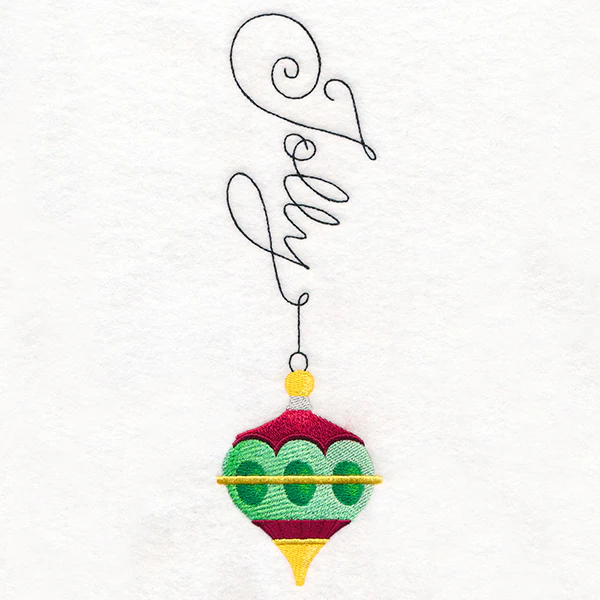 Jolly Christmas Ornament - Image 2