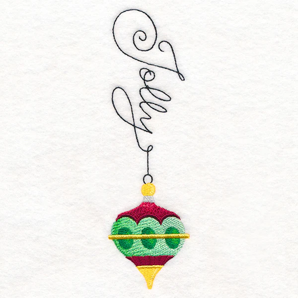Jolly Christmas Ornament - Image 4