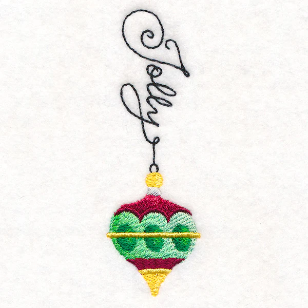 Jolly Christmas Ornament - Image 5