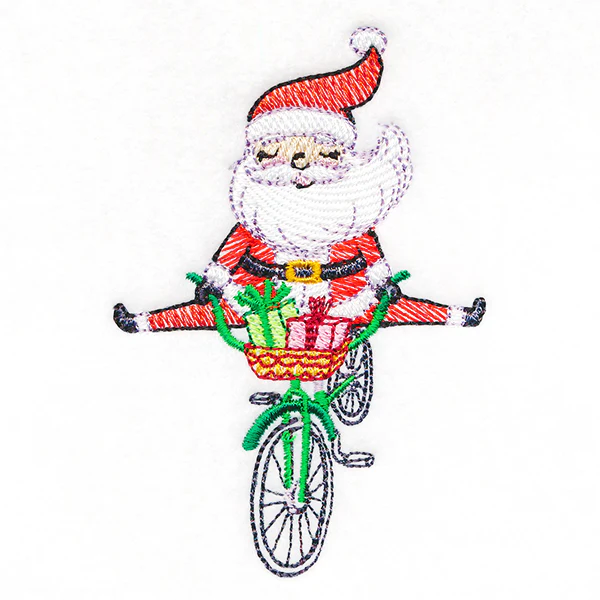 Jolly Free-Wheeling Santa - Image 3
